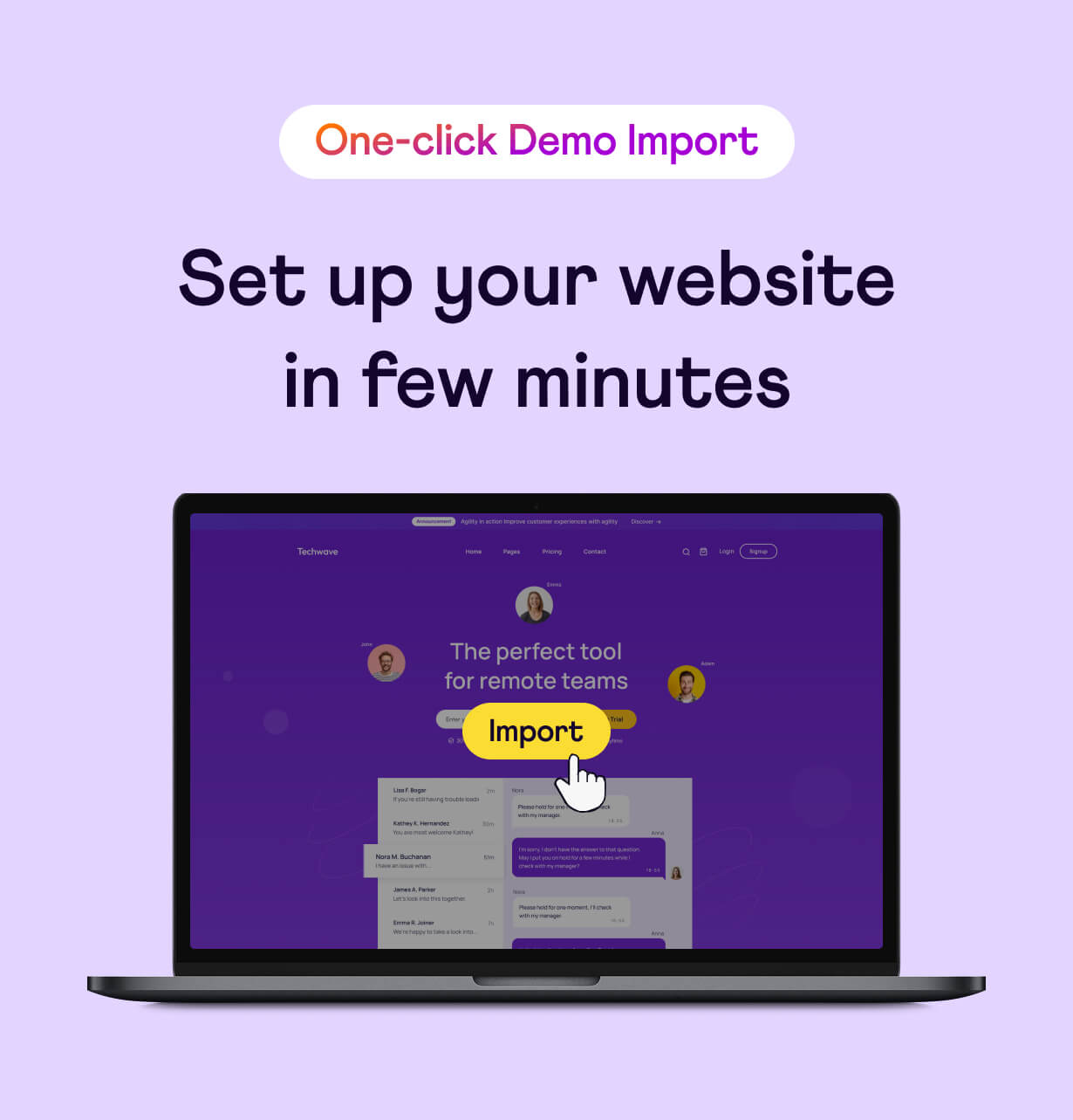 Techwave - SaaS, Tech Startup & Agency WordPress Theme - 6