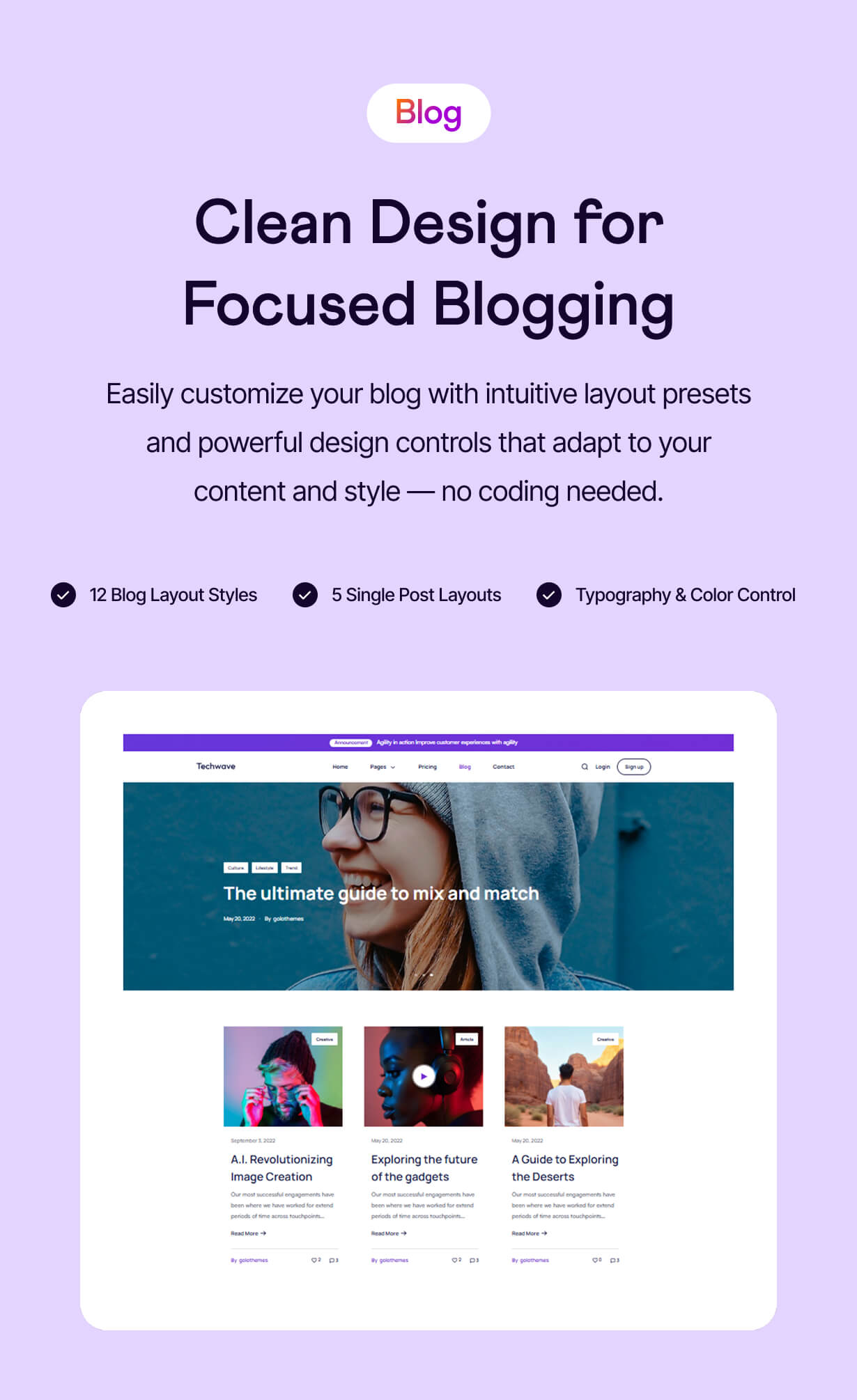 Techwave - SaaS, Tech Startup & Agency WordPress Theme - 8