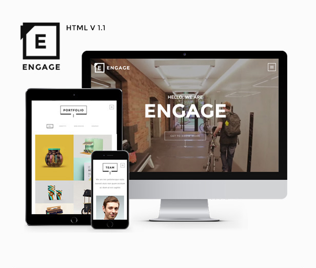 Engage - Creative One Page Parallax - 1